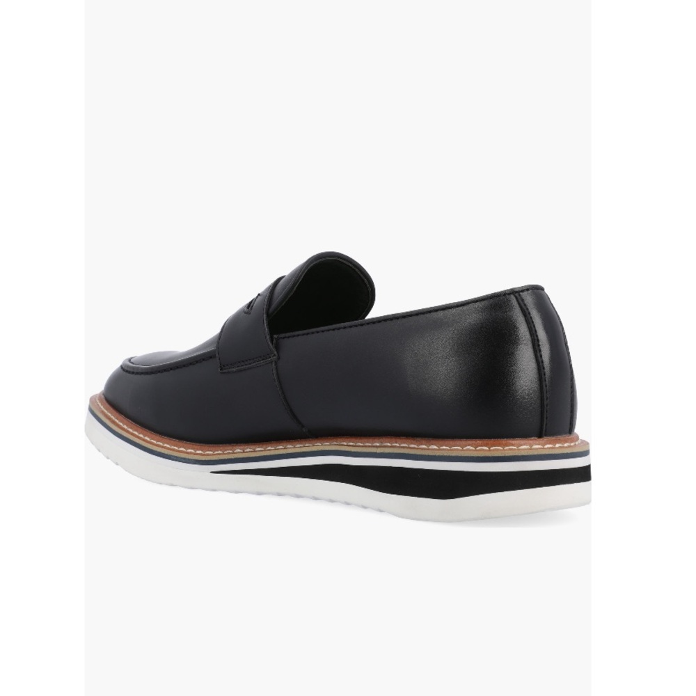 Vance Co Albert Vegan Leather Penny Loafers Black Leather Men’s Size 10.5 - Picture 10 of 15